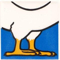 Duplo, Tile 2 x 2 x 1 with Chicken Mosaic Picture 17 Pattern)