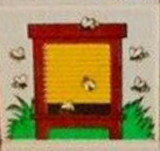 Duplo, Tile 2 x 2 x 1 with Outdoors Mosaic Picture 07 Pattern