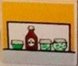 Duplo, Tile 2 x 2 x 1 with Farmhouse Mosaic Picture 13 Pattern