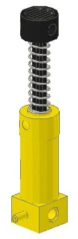 Pneumatic Pump Second Version with Yellow Top