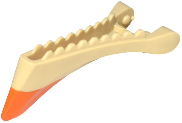 Skimwing Jaw Lower with Orange Fin Pattern