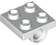 Plate, Modified 2 x 2 with Pin Holes