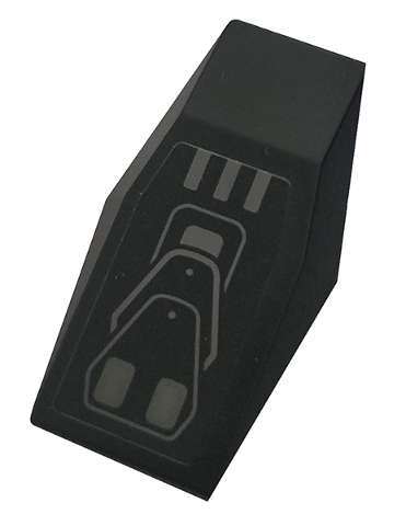 Large Figure Armor Plate Small with Hull Plates Pattern (Sticker) - Set 76118