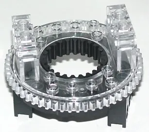 Technic Turntable 56 Tooth Extended Arms with Trans-Clear Top (2856 / 2855)