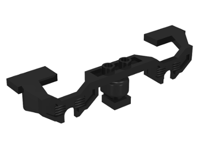 Train Motor 9V Decorative Side with Open Hub Points (fits RC Train Motor) - Stepped Ends