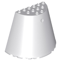 Cone Half 10 x 5 x 6