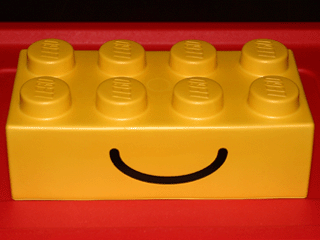 Brick, Soft 2 x 4 with Smile Pattern