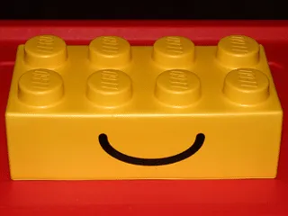 Brick, Soft 2 x 4 with Smile Pattern