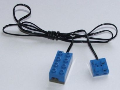 Electric Sensor, Light with Non-Removable Lead, 104 Studs Long, Blue Connector