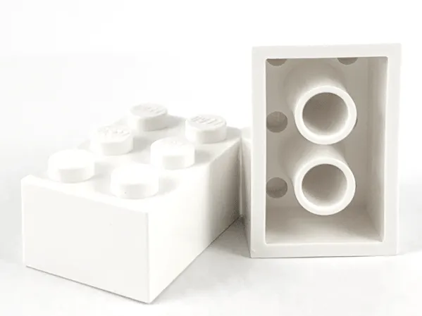 Brick 2 x 3 without Cross Supports