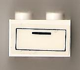 Brick 2 x 2 with Drawer Pattern (Sticker) - Set 6372