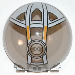 Windscreen 6 x 6 x 3 Canopy Dome Half Sphere with Hinge and Set 7163 Pattern