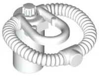 Minifigure Breathing Apparatus, Scuba Regulator and Air Tank without Bar Holder