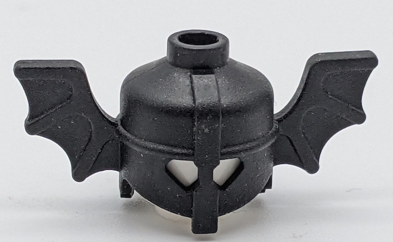 Minifigure, Headgear Helmet with Bat Wings