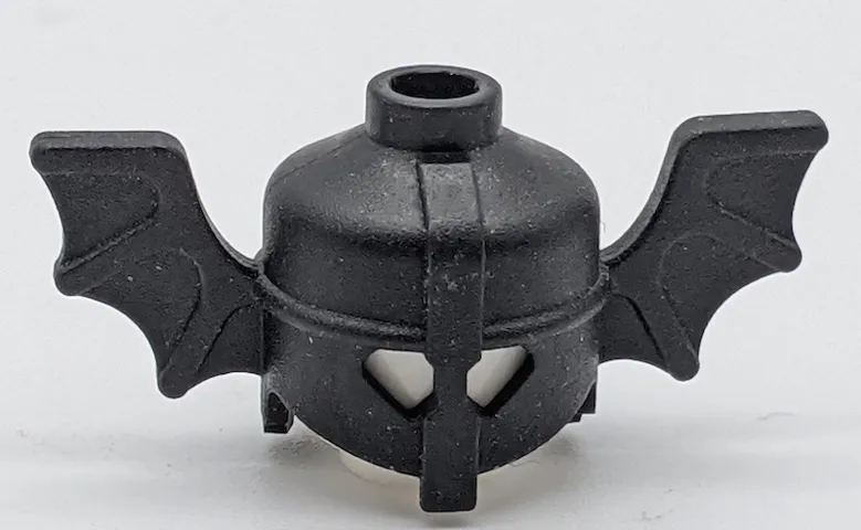 Minifigure, Headgear Helmet with Bat Wings