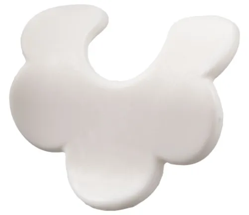 Belville, Clothes Accessories Baby Bib, Scalloped Edge