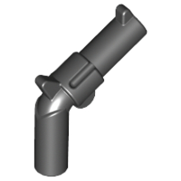 Minifigure, Weapon Gun, Pistol Revolver - Large Barrel and Solid Handle