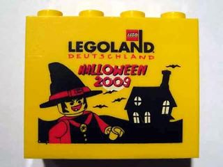 Brick 2 x 4 x 3 with Legoland Deutschland Halloween 2009 Pattern