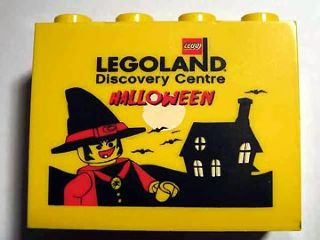 Brick 2 x 4 x 3 with Legoland Discovery Centre Halloween Pattern