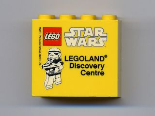 Brick 2 x 4 x 3 with Legoland Discovery Centre Star Wars Pattern