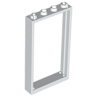 Door, Frame 1 x 4 x 6 with 4 Holes on Top and Bottom