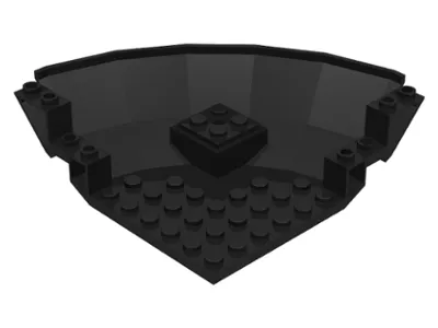 Panel 10 x 10 x 2 2/3 Quarter Saucer Base