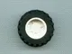 Wheel 18mm D. x 14mm with Black Tire 30.4 x 14 (30285 / 30391)