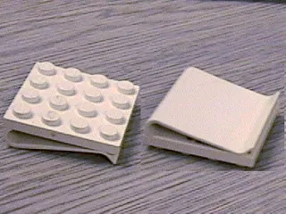 Scala Jewelry Plate, Modified 4 x 4 with Clip on Back