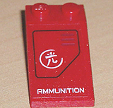 Slope 18 4 x 2 with 'AMMUNITION' Pattern (Sticker) - Set 7701