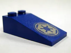 Slope 18 4 x 2 with SW Imperial Logo Pattern (Sticker) - Set 7667