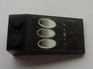 Slope 18 4 x 2 with 3 Air Intakes Pattern (Sticker) - Sets 10213 / 10231