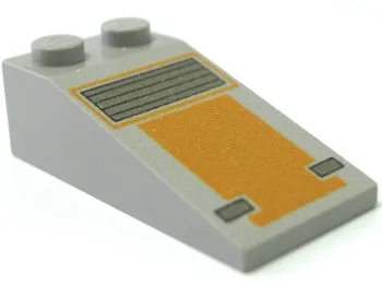 Slope 18 4 x 2 with SW Snowspeeder Nose Pattern