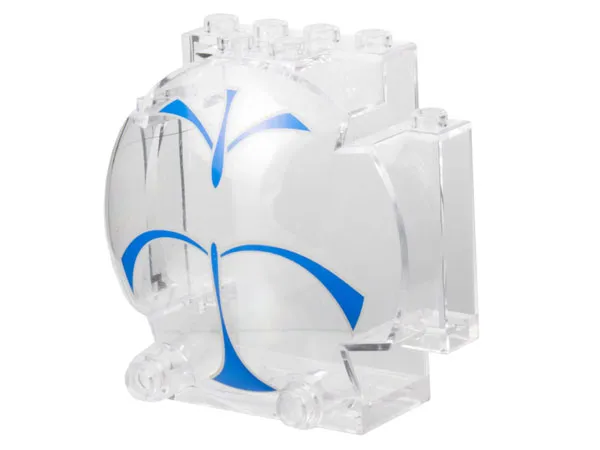 Windscreen 3 x 6 x 5 Bubble with SW Blue Forcefield Pattern