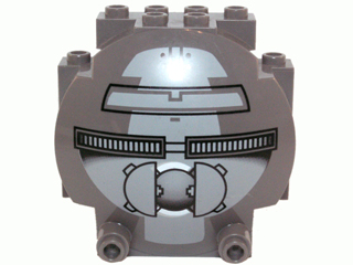 Windscreen 3 x 6 x 5 Bubble with Sith Infiltrator Pattern