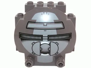 Windscreen 3 x 6 x 5 Bubble with Sith Infiltrator Pattern