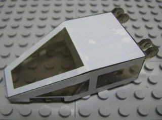 Windscreen 7 x 4 x 1 2/3 with Locking Dual 2 Fingers with SW UCS Y-wing Pattern (Stickers) - Set 10134