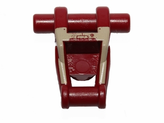 Torso Mechanical, Battle Droid with Tan Insignia and Chest Badge Pattern