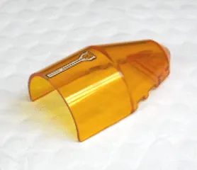 Windscreen 7 x 4 x 2 Round with Instrument Pattern (Sticker) - Set 7692