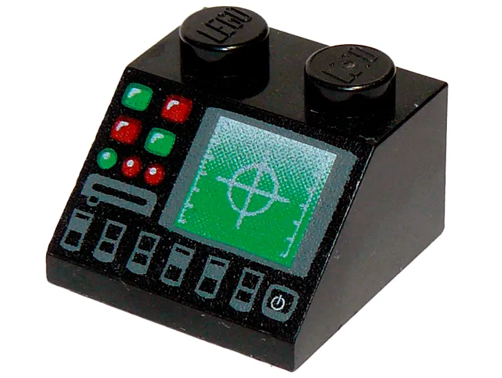 Slope 45 2 x 2 with Radar and Disk Slot Pattern