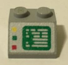 Slope 45 2 x 2 with Computer Screen and Left Side Buttons Pattern