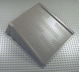 Baseplate, Raised Ramp 190 x 190 x 50 mm (Technic, Racers)