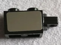 Hinge Brick 1 x 2 Locking with 1 Finger Horizontal End with Mirrored Pattern on Both Sides (Stickers) - Set 75827