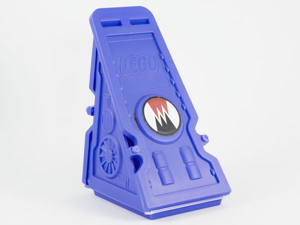 Vehicle, Racer Launcher with Gear Logo and Stat Card on Inside Pattern (Stickers) - Set 4566