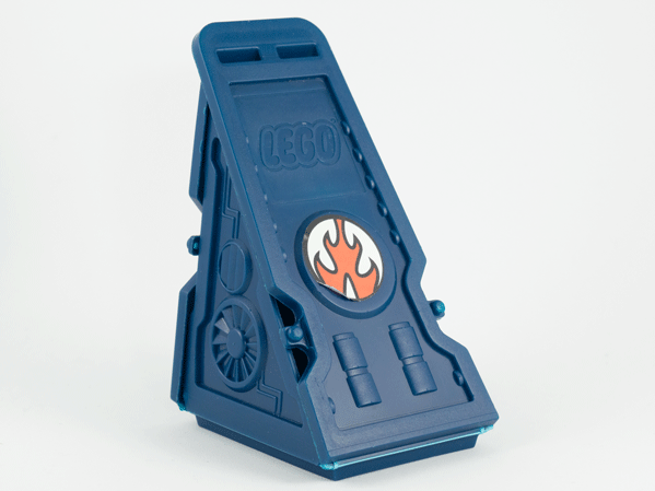 Vehicle, Racer Launcher with Rip Logo and Stat Card on Inside Pattern (Stickers) - Set 4574