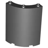 Cylinder Quarter 4 x 4 x 6