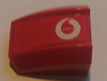 Slope, Curved 2 x 2 Lip with Vodafone Pattern Right (Sticker) - Sets 8654 / 8375