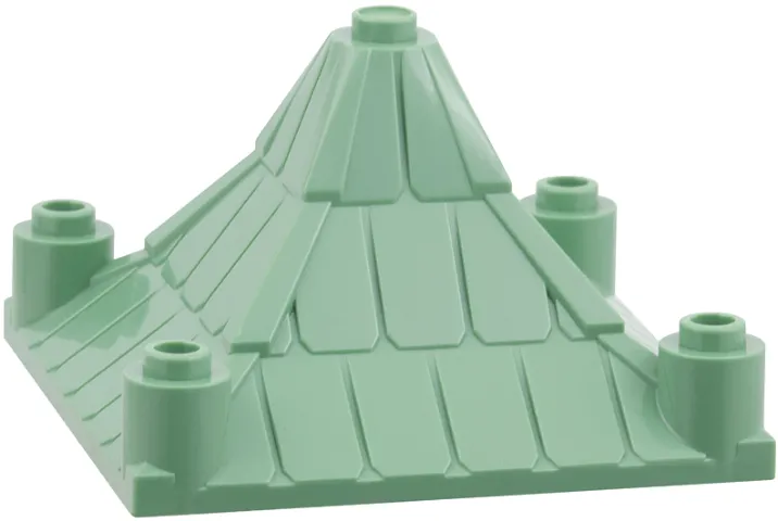 Roof Piece 6 x 6 x 3 Peaked