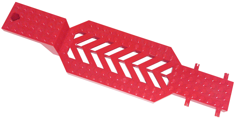 Vehicle, Trailer Base 8 x 30 x 3 1/3