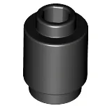 Brick, Round  1 x 1