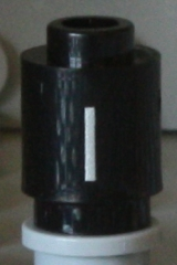 Brick, Round 1 x 1 with Silver Capital Letter I Pattern on Both Sides